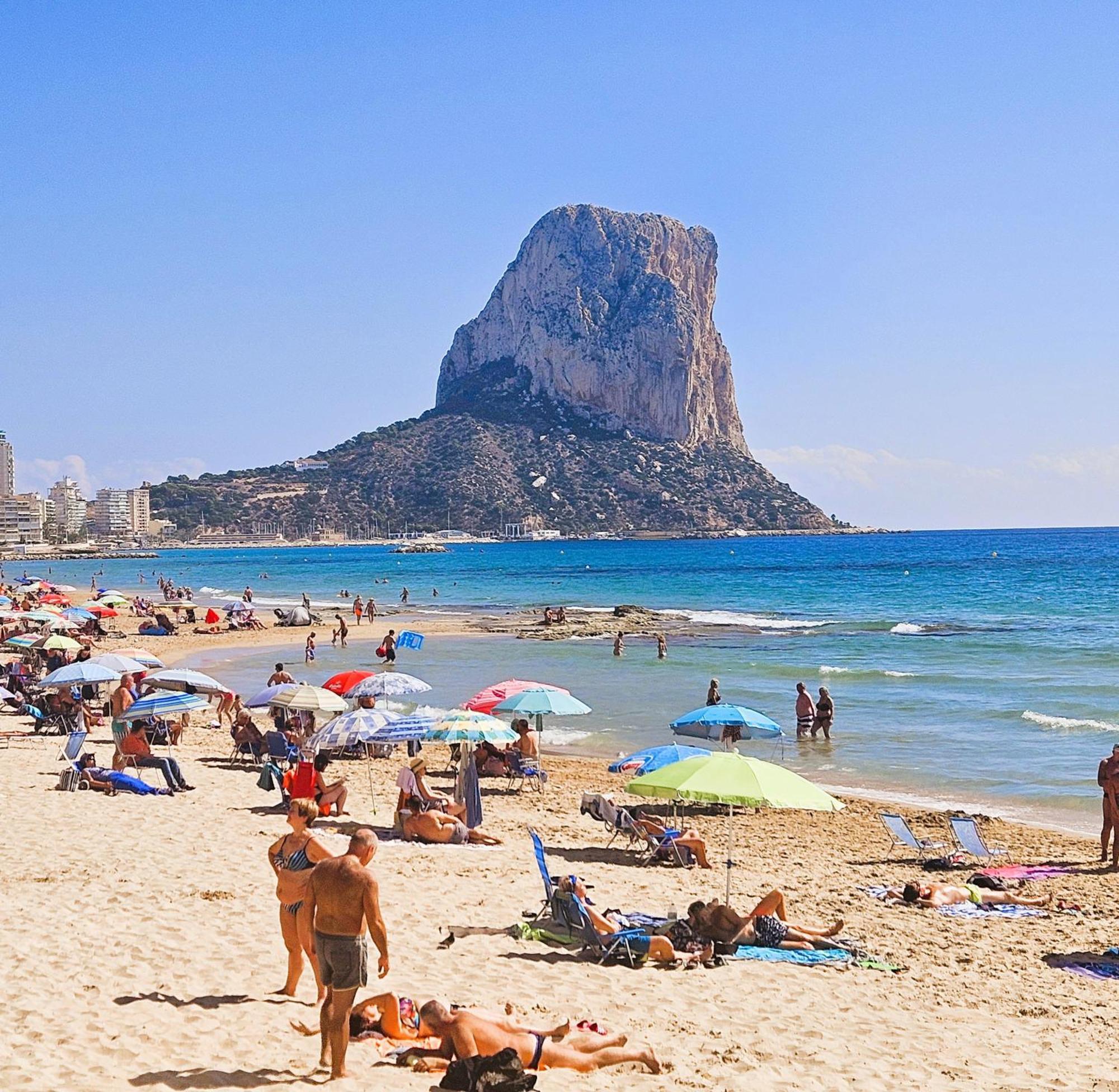 Cristal Beach Apart Calpe Ifach Bagian luar foto
